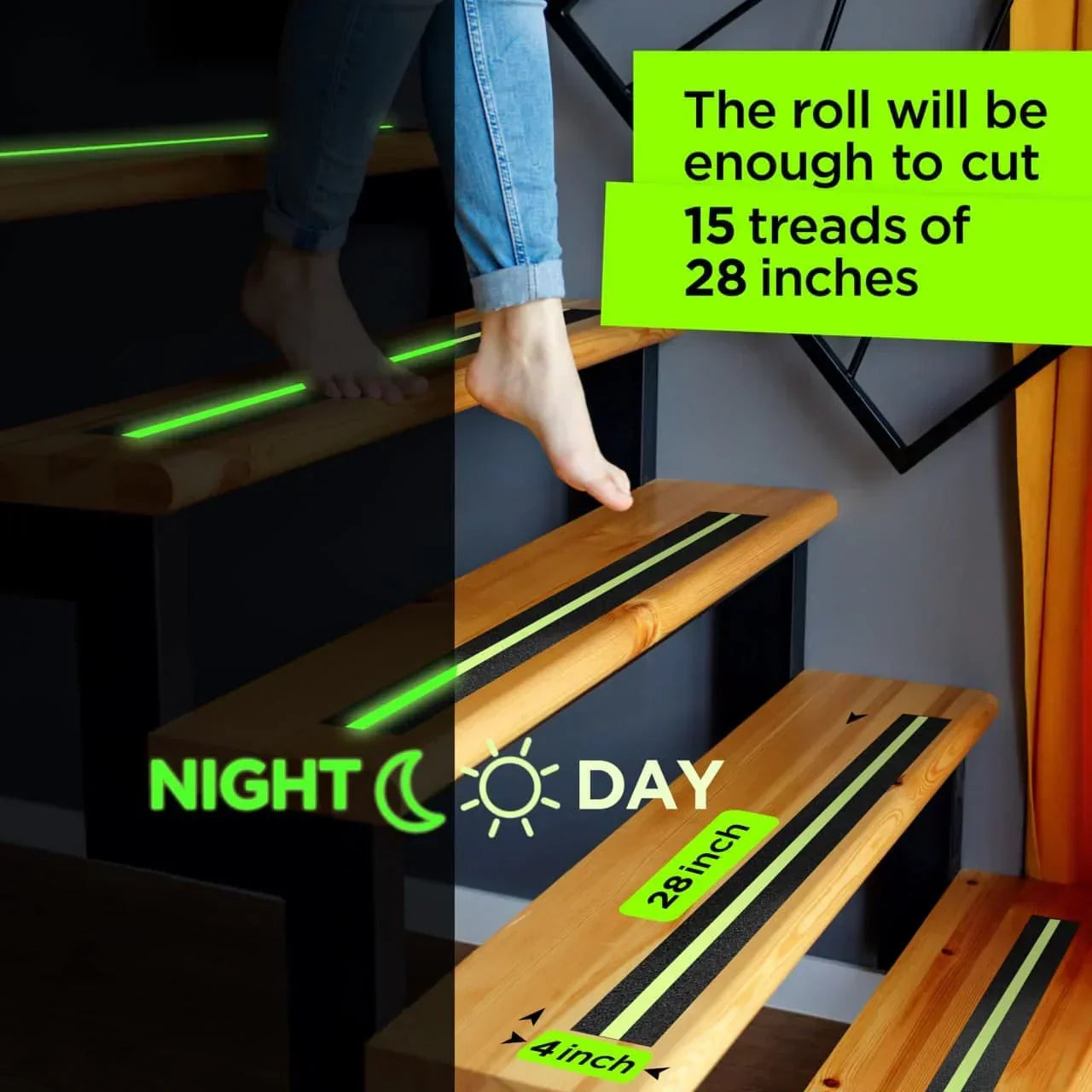 Anti Slip Tape for Stairs Outdoor/Indoor Waterproof - Buy 1 Get 1 Free