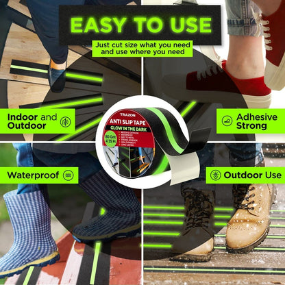 Anti Slip Tape for Stairs Outdoor/Indoor Waterproof - Buy 1 Get 1 Free